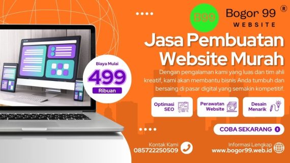 Jasa Web Profesional Bogor: Tingkatkan Bisnis Online Anda
