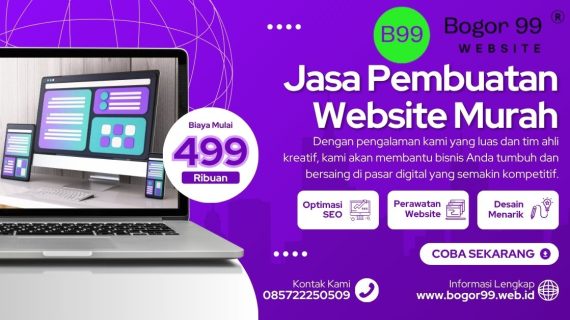 Jasa Web Toko Online Bogor Profesional & Terpercaya